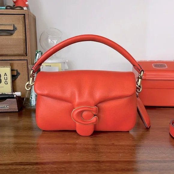 Handbag Orange Pillow Tabby Coach Coach Pillow Tabby Candied